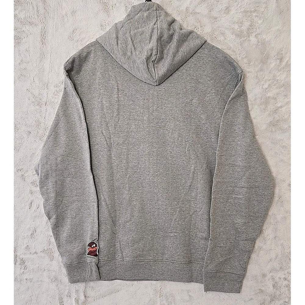 Virginia Tech Hokies 2XL Men's Heathered Grey Full Zip Hoodie NWT *NEW* - Picture 10 of 11